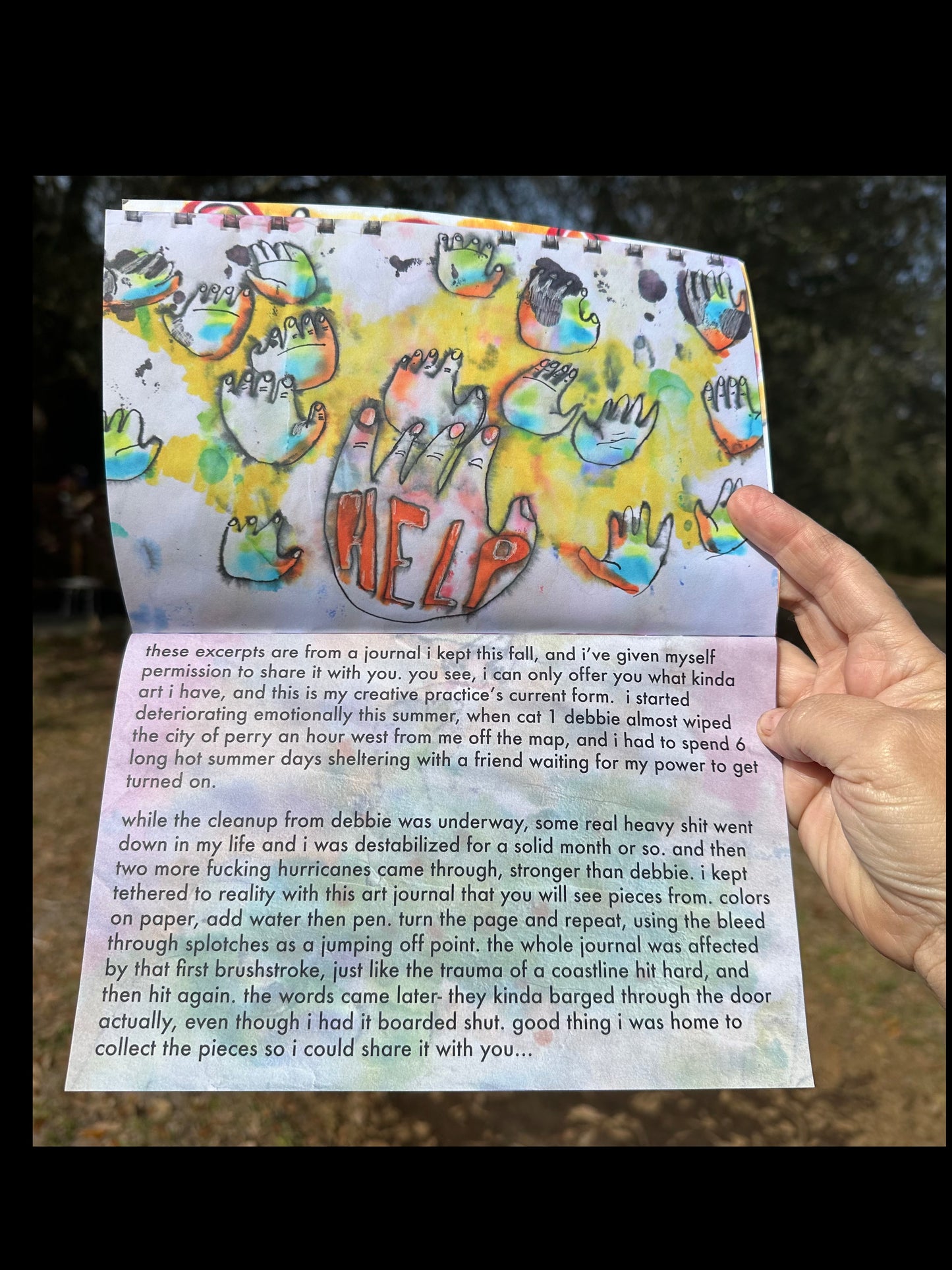 Hurricane Season- illustrated zine!