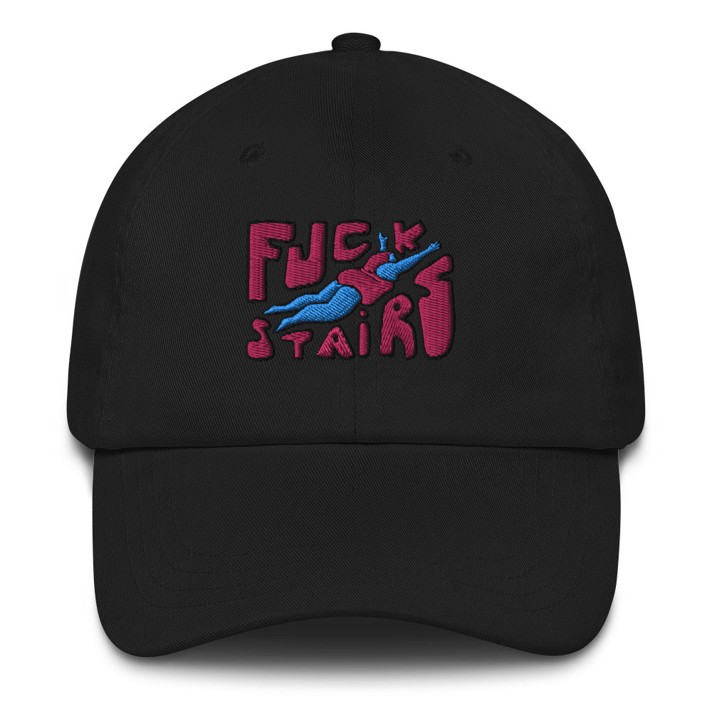 FUCK STAIRS Dad hat