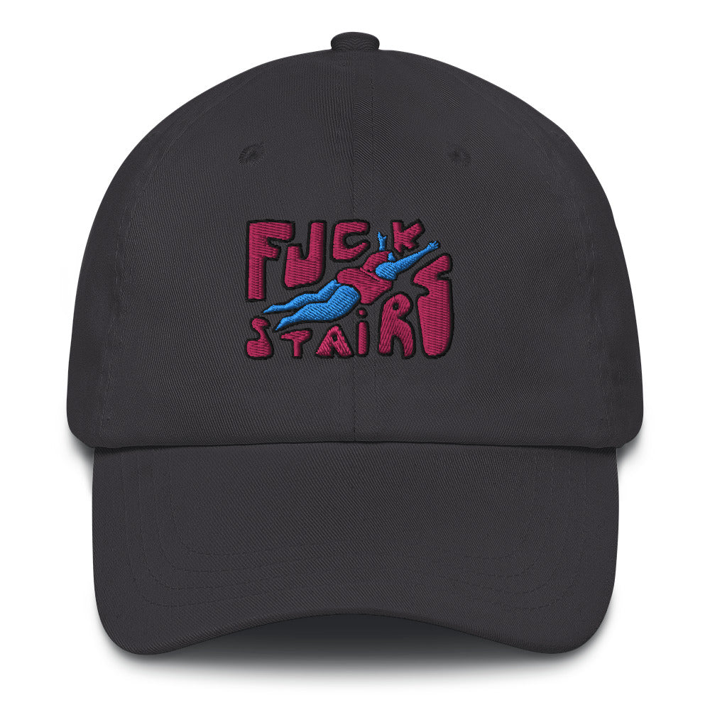 FUCK STAIRS Dad hat