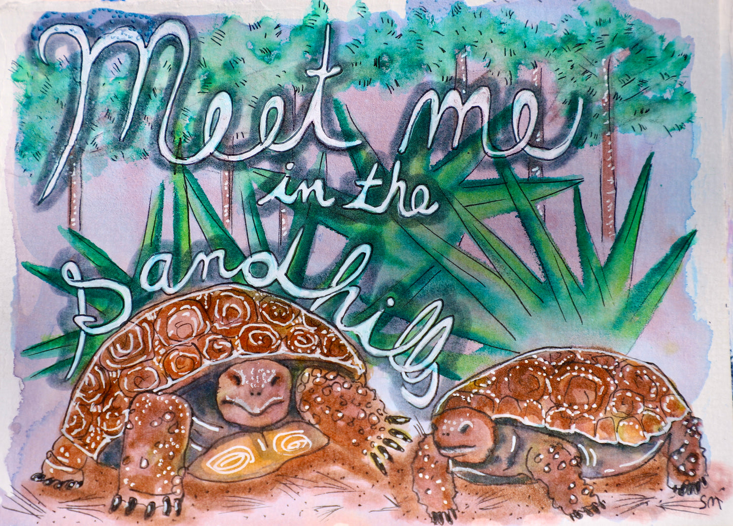 Meet Me Postcard Deck