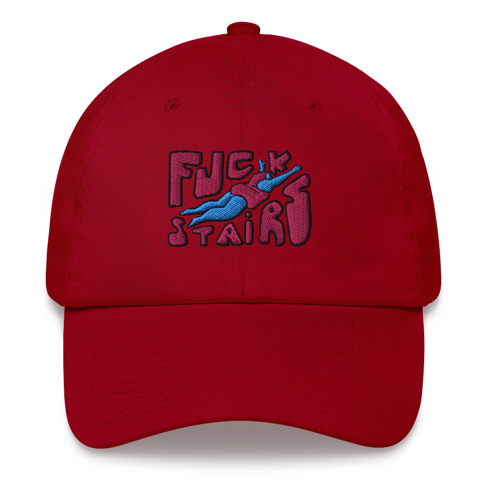 FUCK STAIRS Dad hat
