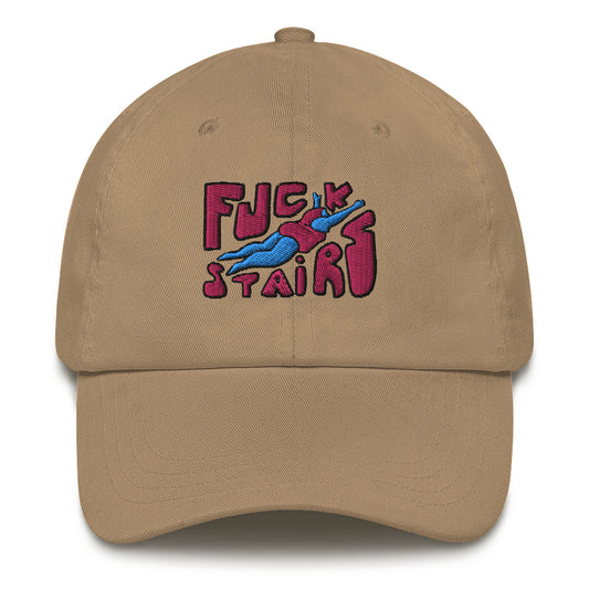 FUCK STAIRS Dad hat