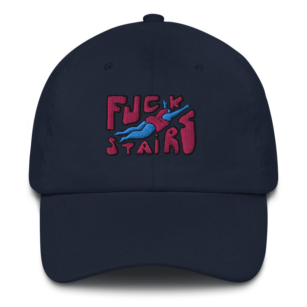 FUCK STAIRS Dad hat