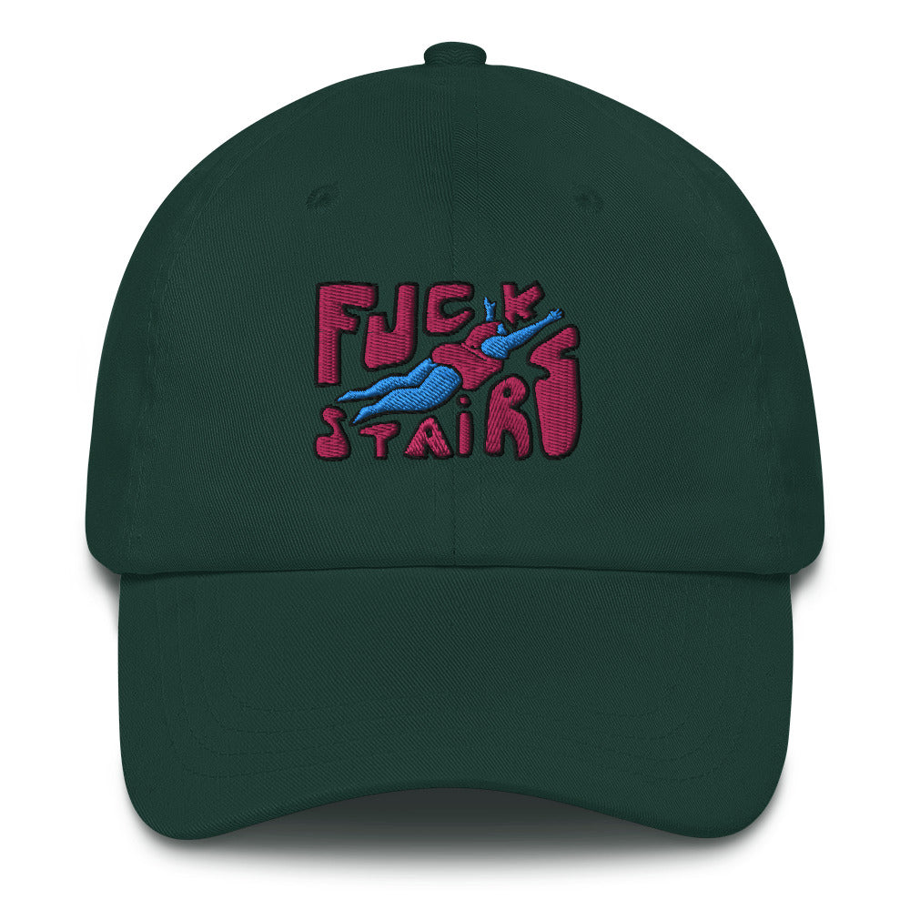 FUCK STAIRS Dad hat