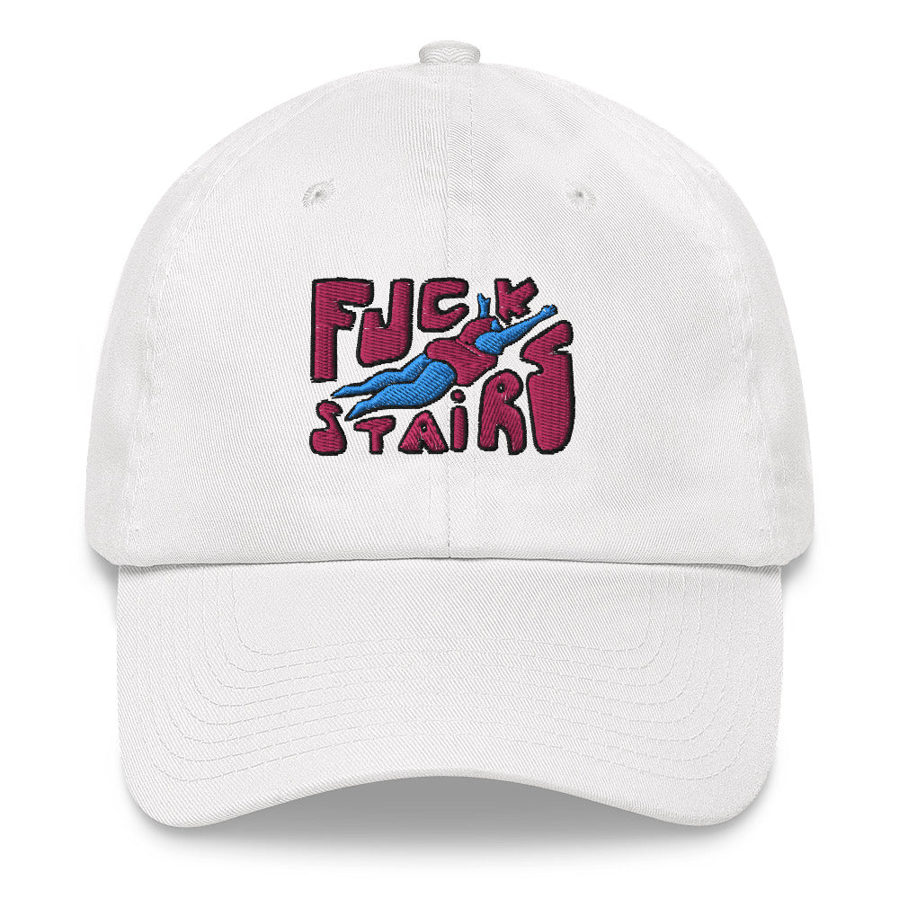 FUCK STAIRS Dad hat