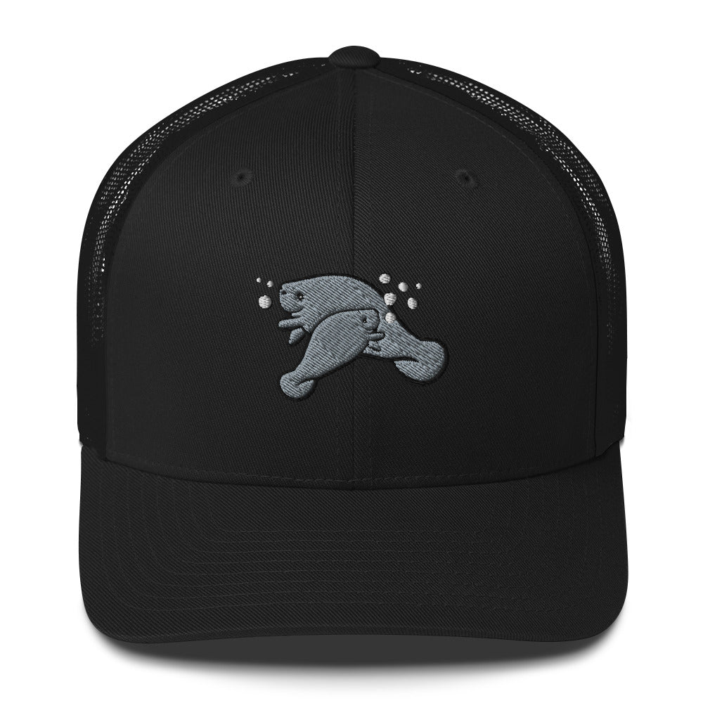 Manatee n Baby Trucker Hat