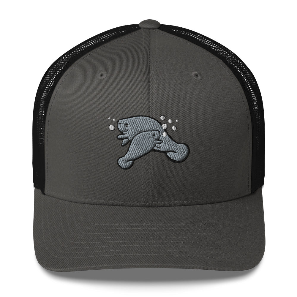 Manatee n Baby Trucker Hat